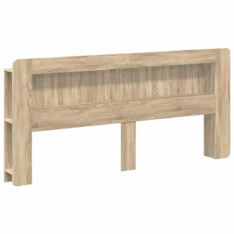 vidaXL Testata Del Letto Rovere Sonoma Legno Ingegnerizzato Vidaxl