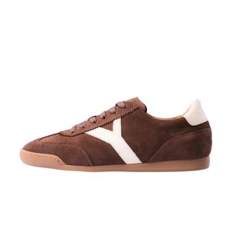Sneaky Steve Milwaukee Slim Suede - Dames - Schoenen - Bruin - Maat: 39 EU Su&egrave;de