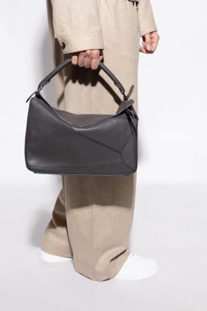 Loewe Handbag Puzzle Large, Mens, Grey