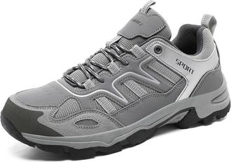 Generic Hiking Shoes Mens Waterproof, Mens Walking Boots: Hiking Shoes Mens Trekking Footwear Barefoot Comfortable Trail Running Shoe Cushioned Wide Fit Train