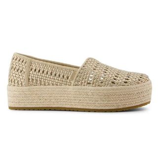 Toms Valencia Textiel Dames Champagne Espadrilles