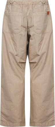 Haikure Mens Trousers Gene Pop Ero Cotton Beige Jean
