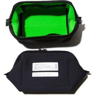 Puebco Travel Pouch in Dark Gray & Green at Nordstrom, Size Small