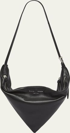 Proenza Schouler Tetra Double-Zip Napa Leather Shoulder Bag