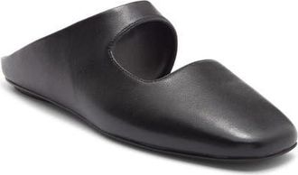 Jeffrey Campbell Siesta Leather Mule in Black at Nordstrom, Size 5.5