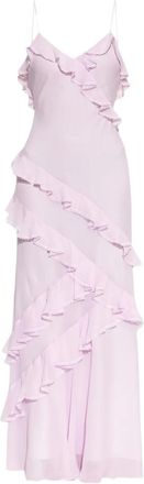 LoveShackFancy Abito lungo Rialto - Rosa