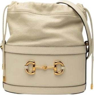 Gucci Bolso Saco Horsebit 1955 Pre-owned - Pre-owned - Mujer - Blanco - ONE SIZE