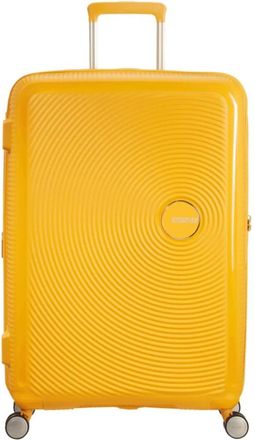 American Tourister Soundbox Trolley Koffer - unisex - Handbagage koffer - Geel - ONE Size - Koffers