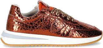 Philippe Model Tropez 2.1 Running Sneakers - Dames - Sneakers - Oranje - 40 EU - Katoen - Schoenen