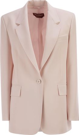 Max Mara Mstbosco Single Breasted Cady Blazer