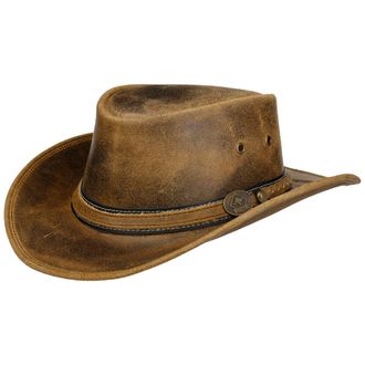 Scippis Irving Cowboy Hat, Brown, XL