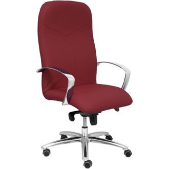 Piqueras y Crespo Sill&oacute;n Caudete Similpiel Granate