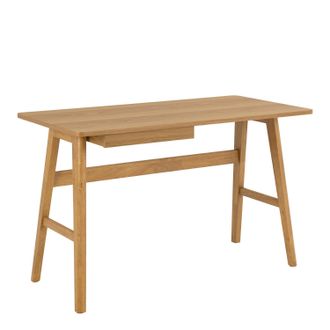 Furniture To Go Barnett Office Desk in Oak in Light Oak