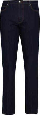 John Richmond Jeans, Heren, Blauw, W33, Slim-fit Jeans