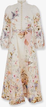 Zimmermann Vestito lungo Rebellion in lino - ZIMMERMANN - gender_Woman