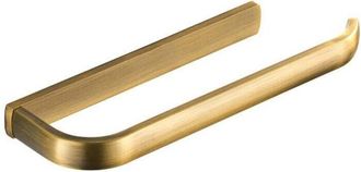 OEM 1 Toallero De Ba&ntilde;o De Lat&oacute;n Dorado Cepillado, Toallero De Pared Inoxidable, Accesorios De Ba&ntilde;o, Toallero De 11,41 Pulgadas