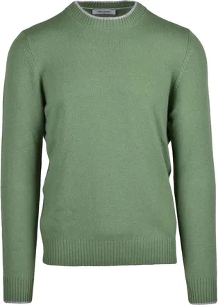 Gran Sasso Crew Neck Pullover in 100% Virgin Wool