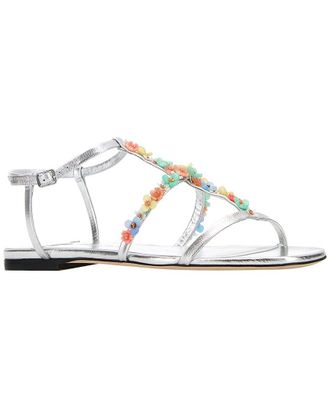 Jimmy Choo London Gwyn/Daisy Leather Sandal