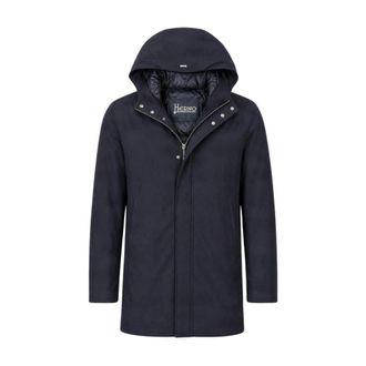 Herno Jassen, Heren, Blauw, 2Xl, Parka Marinepi 001363U