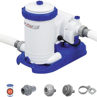 Bestway Pompa Esterna Con Filtro A Cartuccia Portata 9.463 Litri - Per Piscine Fino A 62000 Lt. (art.58391)