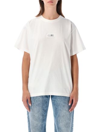 Maison Margiela Loose-Fit Cotton Jersey T-Shirt with Numeric Graphic