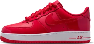 Nike Mens Air Force 1 07 LV8 Shoes in Red | IX4088-657