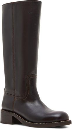 Steve Madden Riggs Knee High Boot in Brown Plaid at Nordstrom, Size 9.5