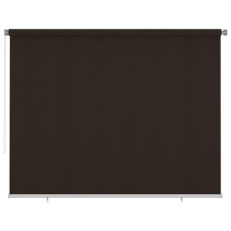 vidaXL Persiana Enrollable De Jard&iacute;n Hdpe Marr&oacute;n 300x230 Cm Vidaxl