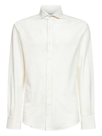 Brunello Cucinelli Brunello Cucinelli Linen And Cotton Blend Shirt