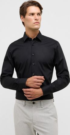 Eterna Langarmhemd SLIM FIT NON IRON (b&uuml;gelfrei)