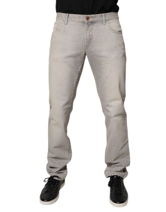 Dolce & Gabbana Versleten Denim Jeans