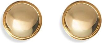 LADY GREY Saucer Statement Earrings in Gold at Nordstrom