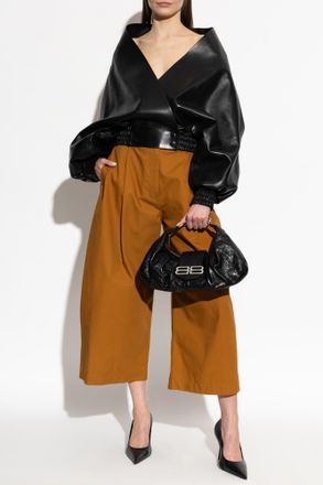 Balenciaga Trousers, Womens, Brown