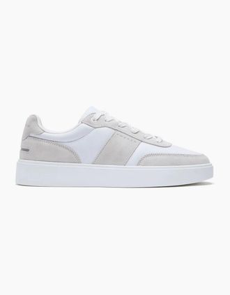 Unseen Footwear Mens Unseen Halkett Trainers Fog/White - Size: 10
