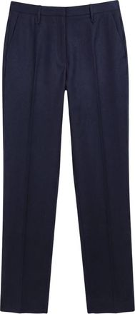 Tela Rechte broeken - Dames - Straight fit broeken - Blauw - 2XS - Broeken