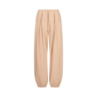 Sportmax Candore Joggers - female - Sportmax - Sweatpants - Brown - M - Trousers