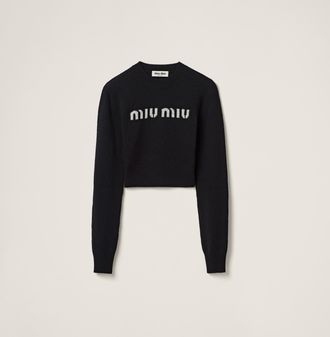 Miu Miu Wool and cashmere sweater