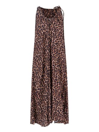 Anine Bing Flora Maxi Dress - Brown