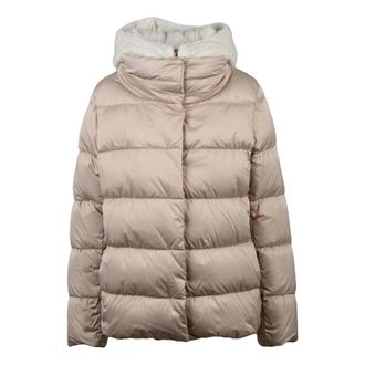 Herno Dames, Jassen, Beige, Maat: XL Poliester
