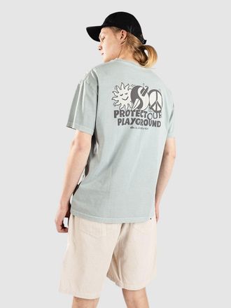 Quiksilver Wake Up World T-Shirt blu