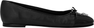 Philipp Plein Ballerinas Skull - Dames - Ballerinas - Zwart - 36 EU - Leer - Schoenen