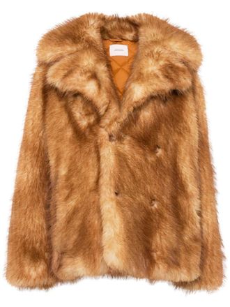 Dorothee Schumacher Jacke aus Faux Fur - Braun
