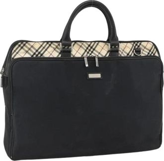 Burberry Pre-owned Vintage Handtas - Dames - Vintage Handtas - Zwart - ONE Size - Leer - Vintage