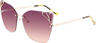 Liu Jo LJ150S 711 Mens Sunglasses Gold Size 62