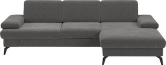 Sit&more Ecksofa »Morris L-Form, inkl. Sitztiefenverstellung« wahlweise mit Armteilverstellung, Bettfunktion & Bettkasten