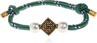 Casablanca Verstelbare Armband - unisex - Armbanden - Groen - ONE Size - Accessoires