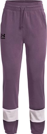 Under Armour Womens UA Rival Terry Colorblock Joggers Pants 1373069 (as1, Alpha, l, Regular, Regular, Purple/Purple Haze 554, Large)