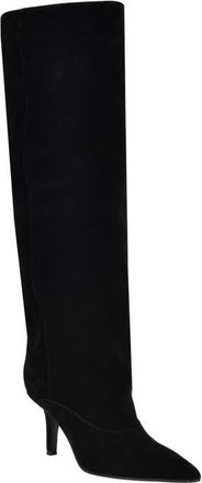 Guess Carolan Pointed Toe Slouch Boot in Black at Nordstrom, Size 7.5