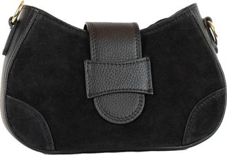Persaman New York Thalia Suede Shoulder Bag in Black at Nordstrom Rack