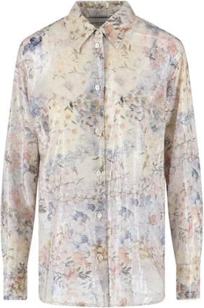 Golden Goose Floral Pleated Shirt - Multicolor